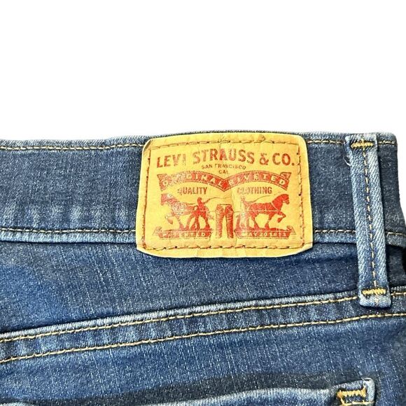 Levis Levi’s 710 Super Skinny Jeans Dark Wash Size 27 - Picture 11 of 14